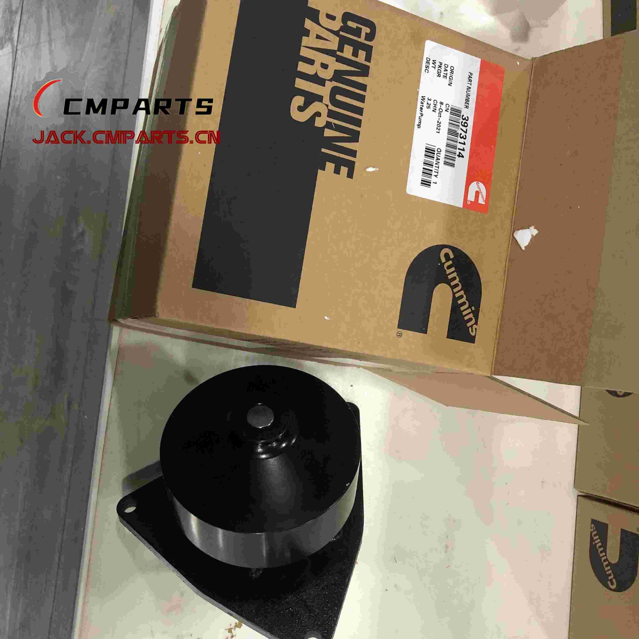 WATER PUMP C3973114 CUMMINS 6CT Engine Parts - WEIMAN CO .,Ltd
