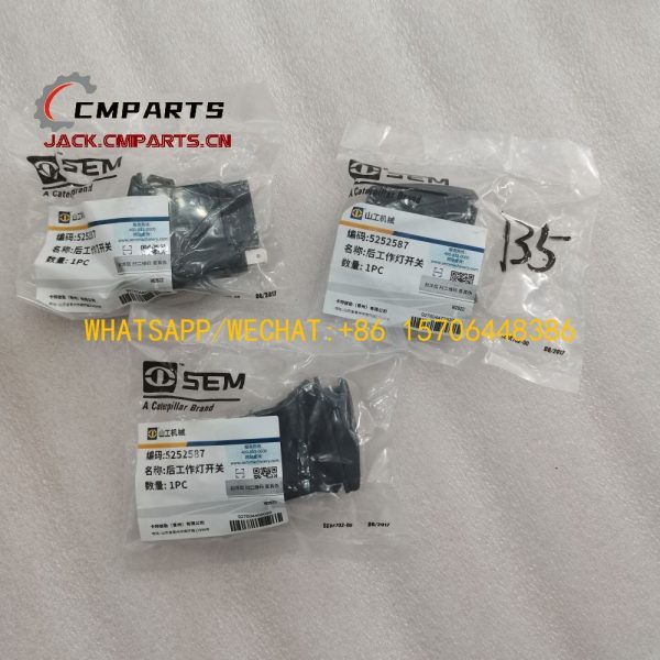 Sem 652 Rear Lamp Switch 5252587 W46000308 SEM SEM652B SEM652D SEM653D Wheel ...