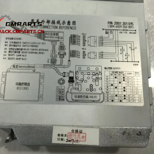 Genuine ZF ECU transmission control module unit 6029240001 2001201015 4110000367004 (6029 240 001 / 2001 201 015) transmission gearbox parts wheel loader spare parts Chinese supplier