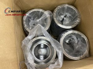 Original XINCHAI Cylinder Liner Sleeve Kits piston with piston rings C490BPG diesel engine parts Forklift Repair Parts Chinese factory