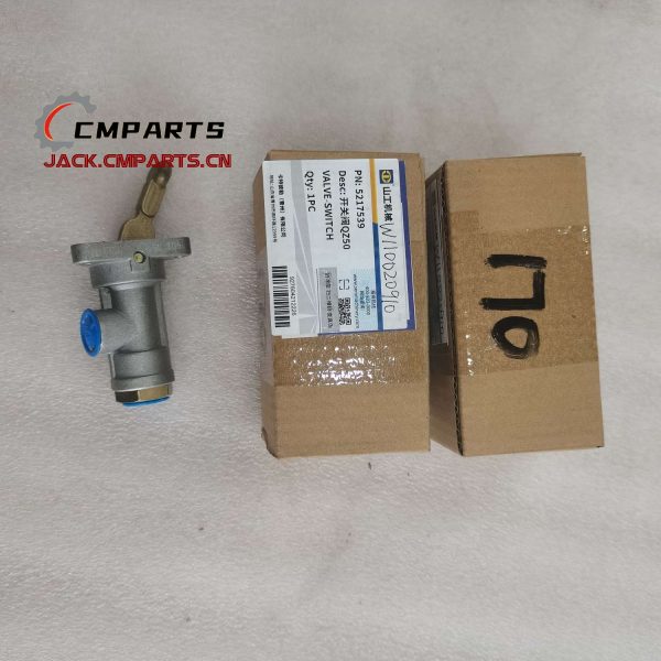 Original SEM Switch Valve W110020910 5217539 SEM650B SEM656D Wheel Loader Accesorios Construction Machinery Parts Chinese supplier