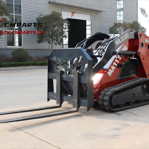 Skid steer loader with pallet fork, China factory, cheap price