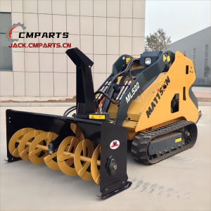 Snow Blower with Quick Connection For Compact skid steer loader attachments snow removal work for roads, squares, aircraft apron, runway, elevated overpass Chinese factory Skid steer snow blower CE EPA certification