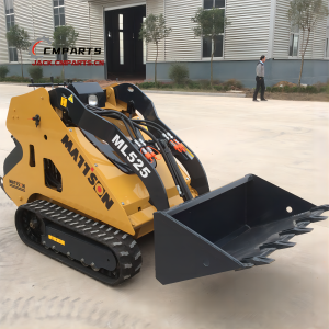 Teeth Bucket with Quick Connection For Compact skid steer loader attachments Chinese supplier CE EPA certification