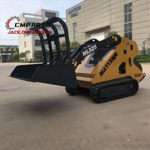Scrap Grapple (bucket with clamp) with Quick Connection For Compact skid steer loader attachments load and grapple large,uneven objects Chinese supplier CE EPA certification