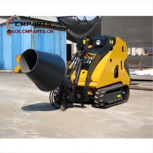 Cement Mixing Bowl with Quick Connection For Compact skid steer loader attachments Suitable for cement mixing in workshop, pipeline construction and other narrow special environment Chinese factory Skid Steer Cement Mixing Bowl CE EPA certification