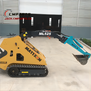 Small digging arm with Quick Connection For Crawler skid steer loader attachments used for excavation of tunnels, pipeline laying and landscaping in gas, tap water, electric power Chinese factory Skid Steer Excavator CE EPA certification