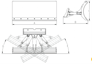 Dozer Blade with Quick Connection For Crawler / Wheel skid steer loader attachments suitable for construction sites, large farms and orchards to level the raised and sunken land Chinese factory Skid Steer Dozer CE EPA certification