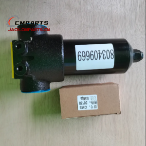 Wholesale XCMG High Pressure Filter 803409669 PLF-C80*10P XC750K Mini Skid Steer Loader Parts Earth-moving Machinery Accesorios Chinese supplier
