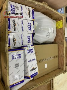 Order XCMG WEICHAI SDLG Spare Parts by Malaysia Completed (Pedido de piezas de repuesto XCMG WEICHAI SDLG por parte de Malasia Completado)