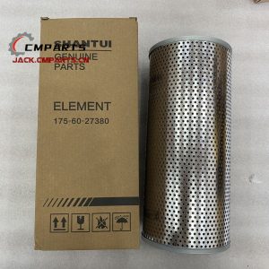 OEM SHANTUI Hydraulic Filter 175-60-27380 Shantui SD16 SD22 Bulldozer Spare Parts Construction Machinery Parts china