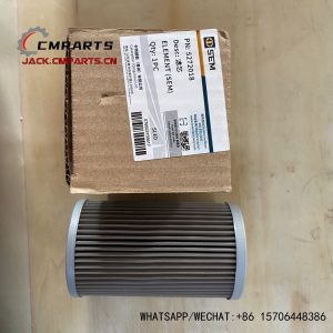 Original SEM TRANSMISSION FILTER W154200010 5272018 SEM660D SEM655D Wheel Loader Spare Parts pavement machinery parts china