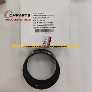 3 Piston rings FD05-01Y 0.6KG SHANGHAI DIESEL ENGINE D4114 C6121 SC8DK185.2G3 PARTS CHINESE FACTORY (1)