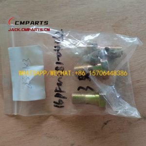 BITE FITTING TURRET BOLT NXG16PFM181-04052 XCMG HEAVY TRUCK HANVAN G5 G7 G9 CHINESE FACTORY