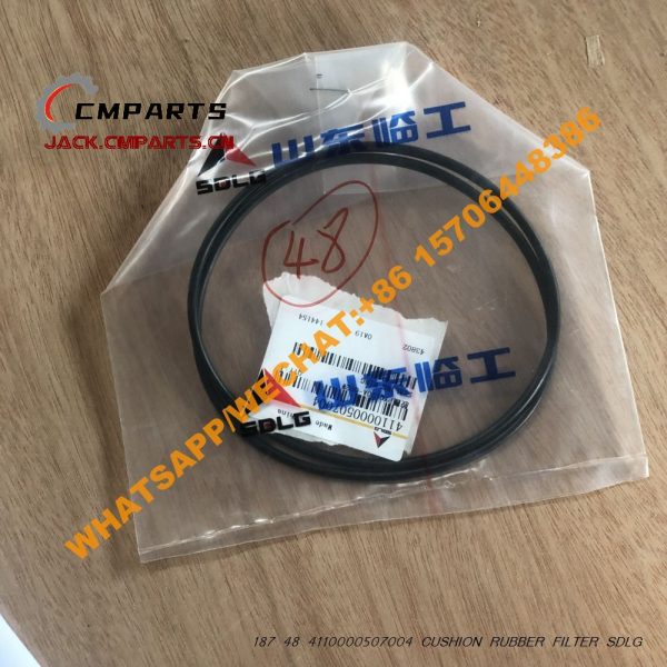 187 48 4110000507004 CUSHION RUBBER FILTER SDLG