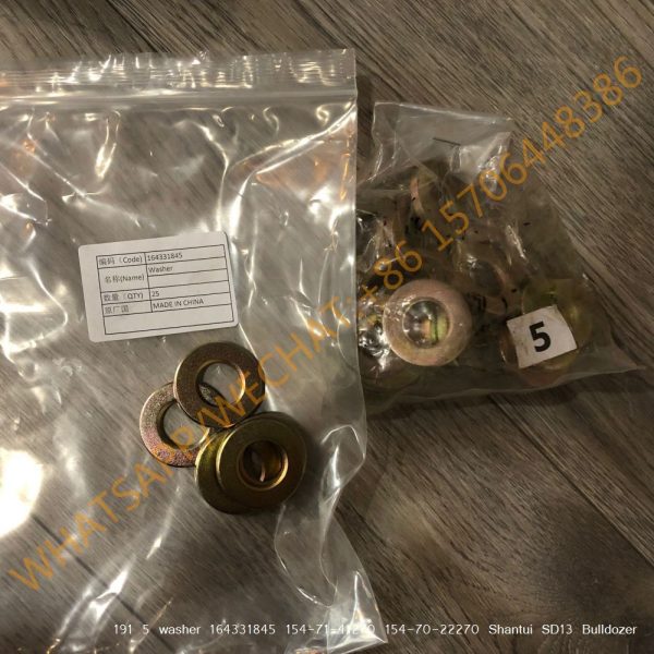 191 5 washer 164331845 154-71-41270 154-70-22270 Shantui SD13 Bulldozer