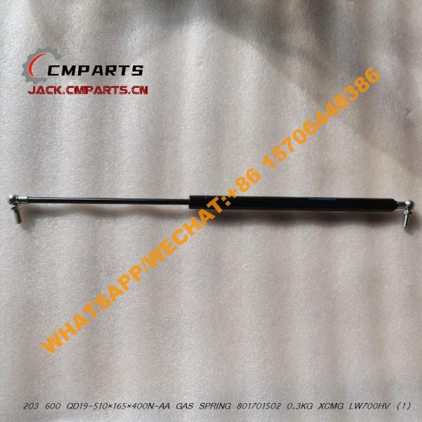 203 600 QD19-510×165×400N-AA GAS SPRING 801701502 0.3KG XCMG LW700HV (1)