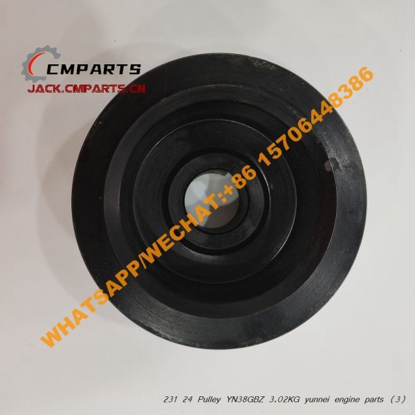 231 24 Pulley YN38GBZ 3.02KG yunnei engine parts (3)