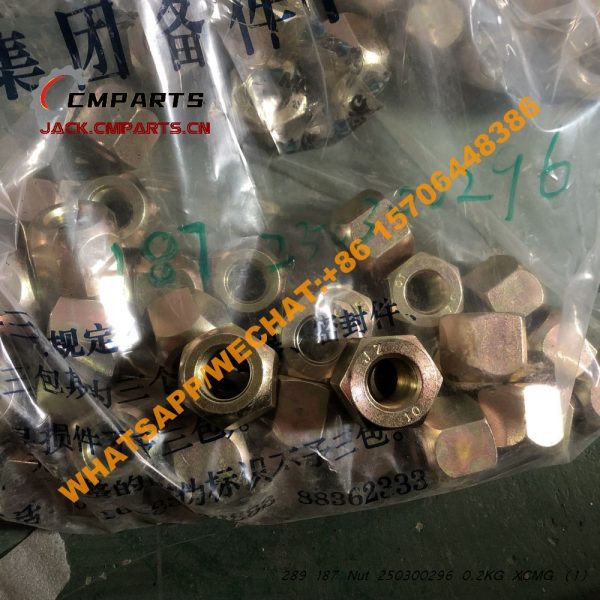 289 187 Nut 250300296 0.2KG XCMG (2)