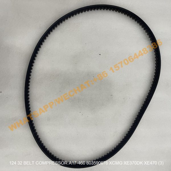 124 32 BELT COMPRESSOR A17-460 803590676 XCMG XE370DK XE470 (2)