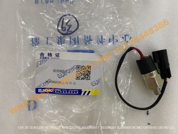 129 39 SENSOR REVERSE PRESSURE 803546617 80354661 X208908 XCMG GR165B GR180 (2)