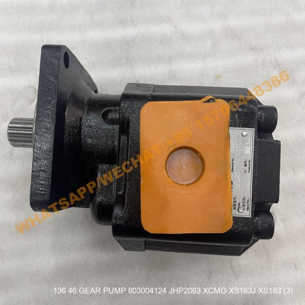 136 46 GEAR PUMP 803004124 JHP2063 XCMG XS163J XS183 (3)