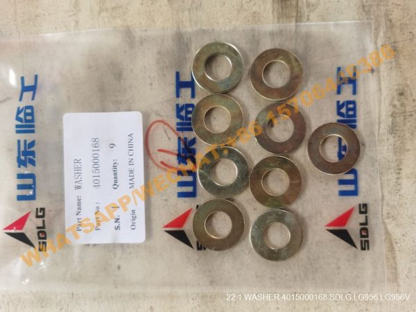 22 1 WASHER 4015000168 SDLG LG956 LG956V