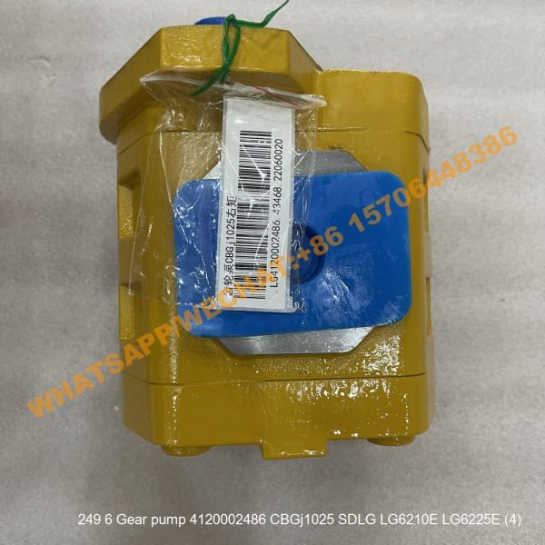 249 6 Gear pump 4120002486 CBGj1025 SDLG LG6210E LG6225E (4)
