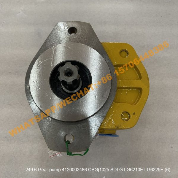 249 6 Gear pump 4120002486 CBGj1025 SDLG LG6210E LG6225E (4)