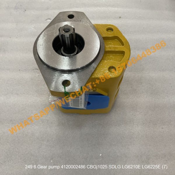249 6 Gear pump 4120002486 CBGj1025 SDLG LG6210E LG6225E (4)