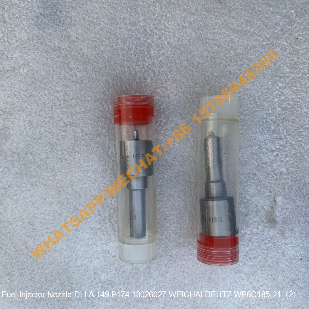 Deutz Injector Code Fuel Injector Nozzle DLLA 149 P174 13026027 WEICHAI DEUTZ WP6C185-21 ...